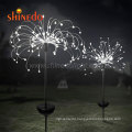 Outdoor Garden Decorative 90LED String Fairy Starry Solar Firework Stake Light